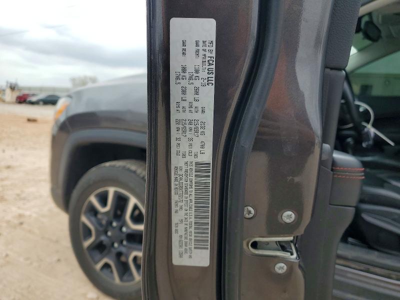2019 Jeep Compass მანქანა იყიდება აუქციონზე, vin: 3C4NJDDB5KT722172, აუქციონის ნომერი: 48347996