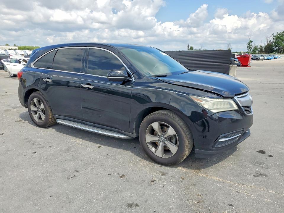 2014 Acura Mdx მანქანა იყიდება აუქციონზე, vin: 5FRYD3H29EB007941, აუქციონის ნომერი: 51275806