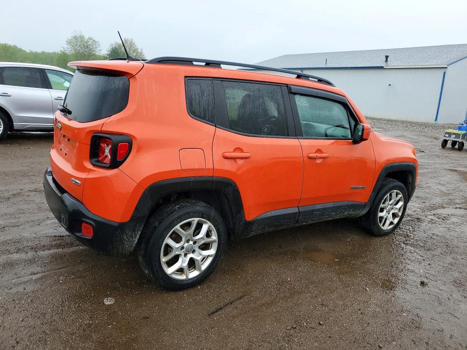 Продажа на аукционе авто 2015 Jeep Renegade, vin: ZACCJBBT8FPC27579, номер лота: 51569066