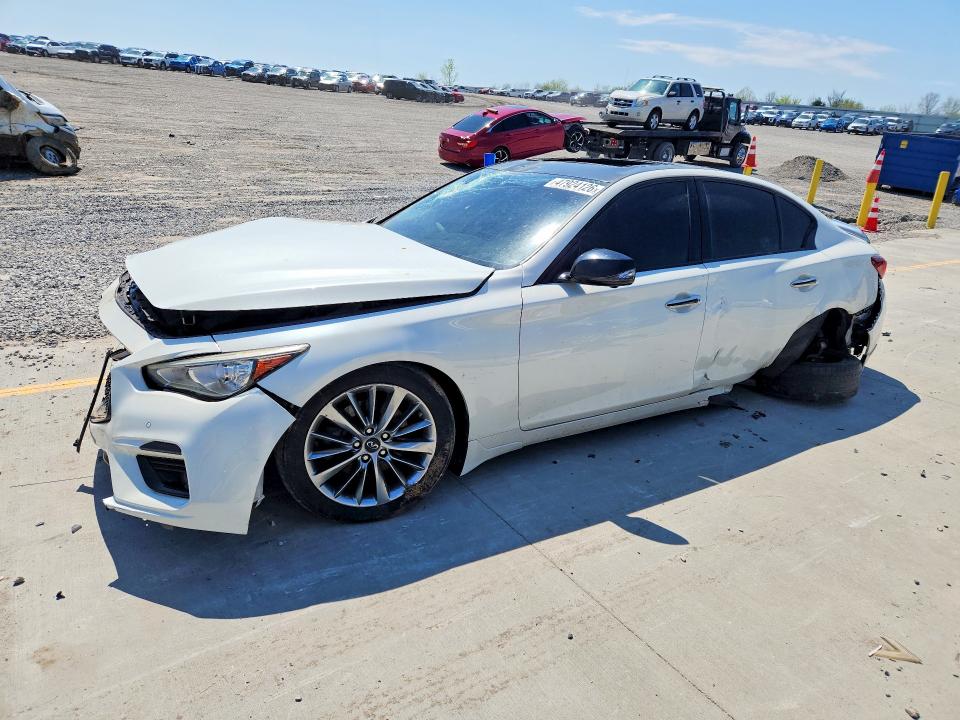 Aukcja sprzedaży 2018 Infiniti Q50, vin: JN1EV7AR8JM433351, numer aukcji: 47924126