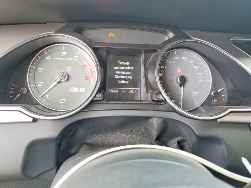 2013 Audi S5 მანქანა იყიდება აუქციონზე, vin: WAUGGAFR8DA064970, აუქციონის ნომერი: 50662696