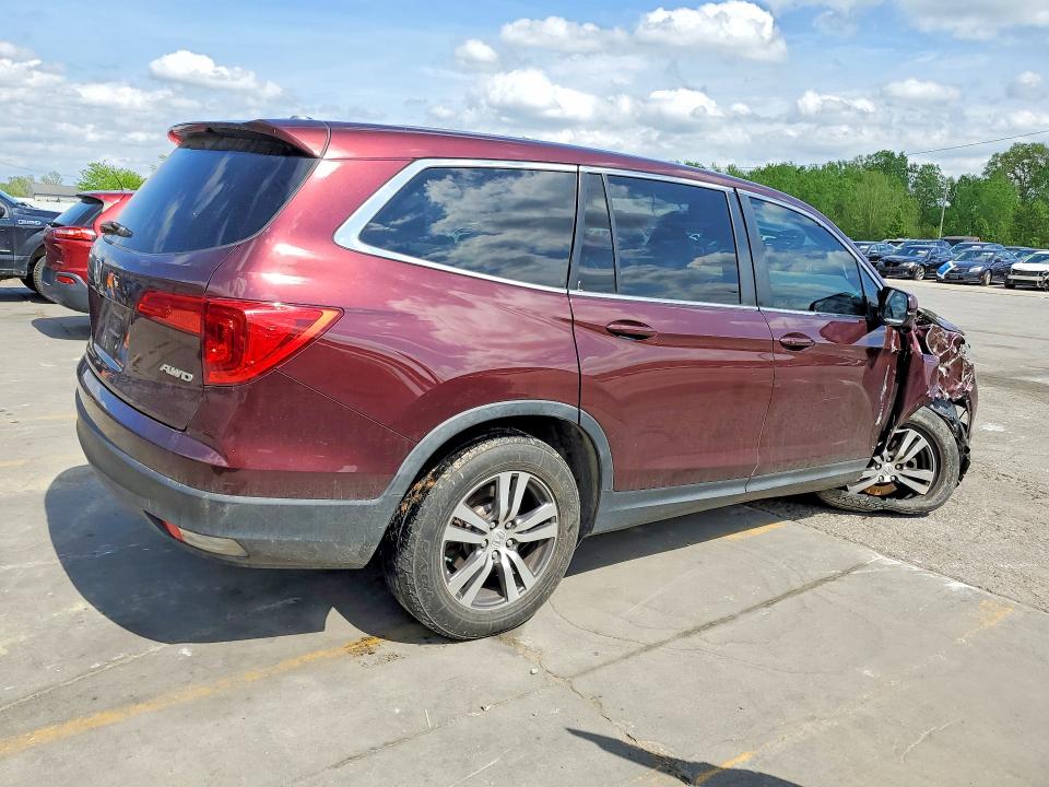 2017 Honda Pilot მანქანა იყიდება აუქციონზე, vin: 5FNYF6H51HB031579, აუქციონის ნომერი: 49723976