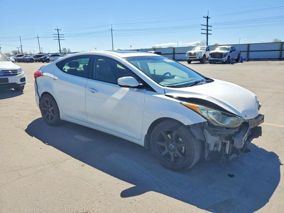 48667036 :رقم المزاد ، 5NPDH4AE3DH430934 vin ، 2013 Hyundai Elantra مزاد بيع