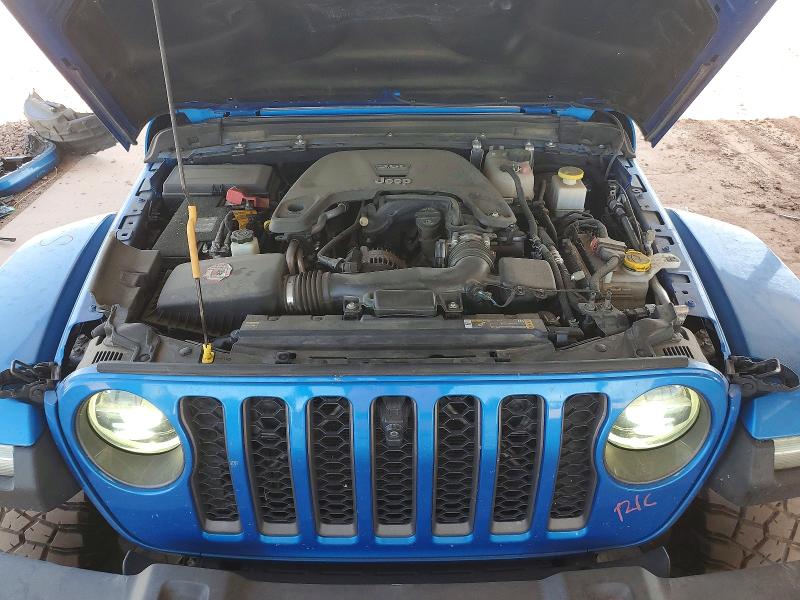 51709026 :رقم المزاد ، 1C6JJTEG7ML580111 vin ، 2021 Jeep Gladiator مزاد بيع