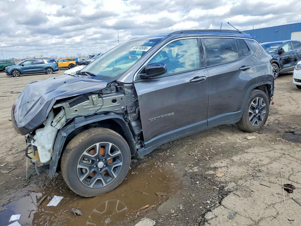 2022 Jeep Compass მანქანა იყიდება აუქციონზე, vin: 3C4NJCBB1NT137137, აუქციონის ნომერი: 48410586