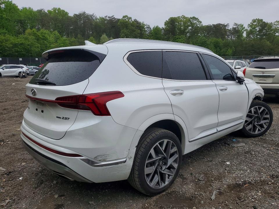 2022 Hyundai Santa Fe მანქანა იყიდება აუქციონზე, vin: 5NMS5DAL1NH435093, აუქციონის ნომერი: 51951876