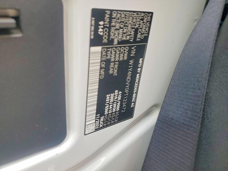 Продажа на аукционе авто 2023 Mercedes Benz Sprinter, vin: W1Y4NDVY0PT123472, номер лота: 51798256