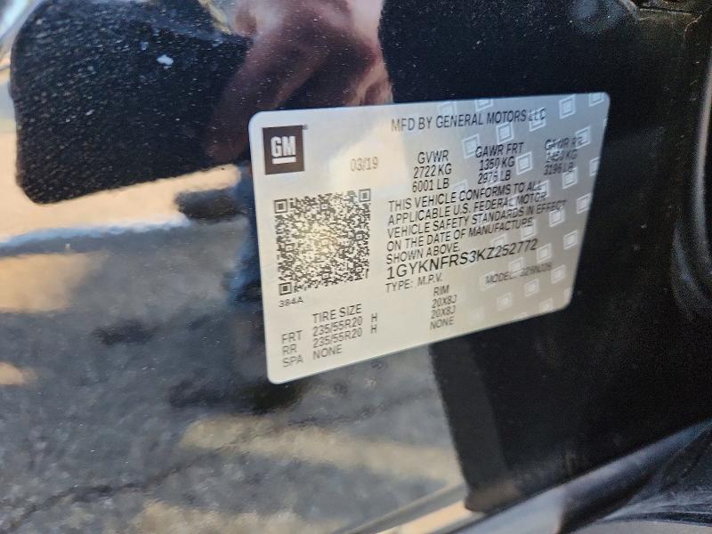 Продажа на аукционе авто 2019 Cadillac Xt5, vin: 1GYKNFRS3KZ252772, номер лота: 50574066