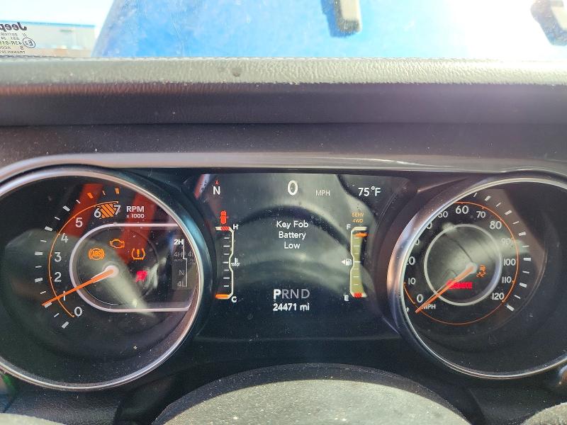 Продажа на аукционе авто 2022 Jeep Wrangler Unlimited, vin: 1C4HJXEN3NW253783, номер лота: 51489566