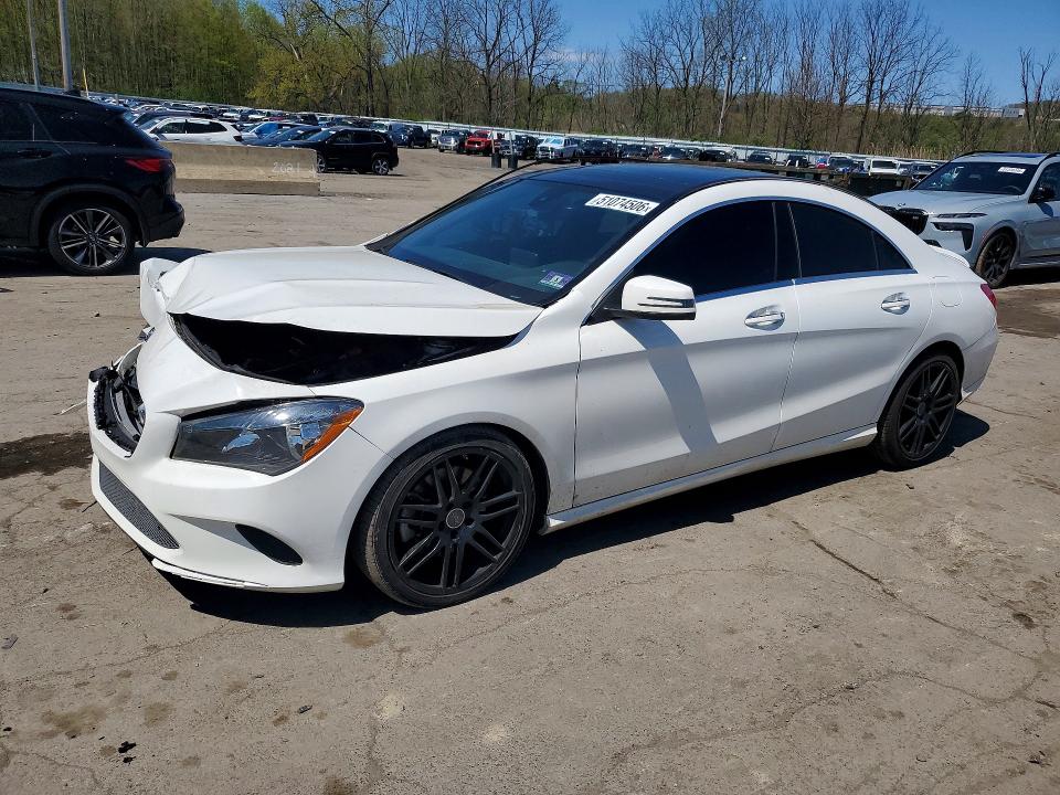 2018 Mercedes-benz Cla მანქანა იყიდება აუქციონზე, vin: WDDSJ4GB0JN633774, აუქციონის ნომერი: 51074506