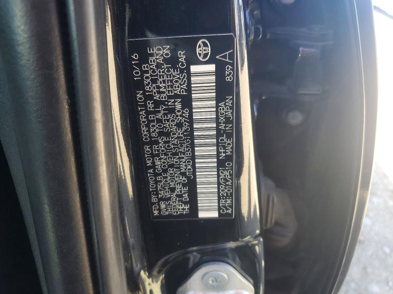 Продажа на аукционе авто 2016 Toyota Prius C, vin: JTDKDTB37G1139746, номер лота: 51168786