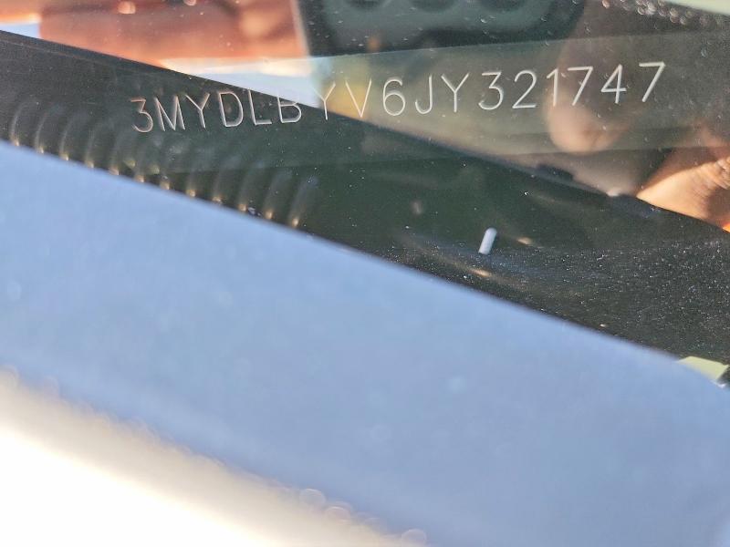 48504826 :رقم المزاد ، 3MYDLBYV6JY321747 vin ، 2018 Toyota Yaris Ia مزاد بيع