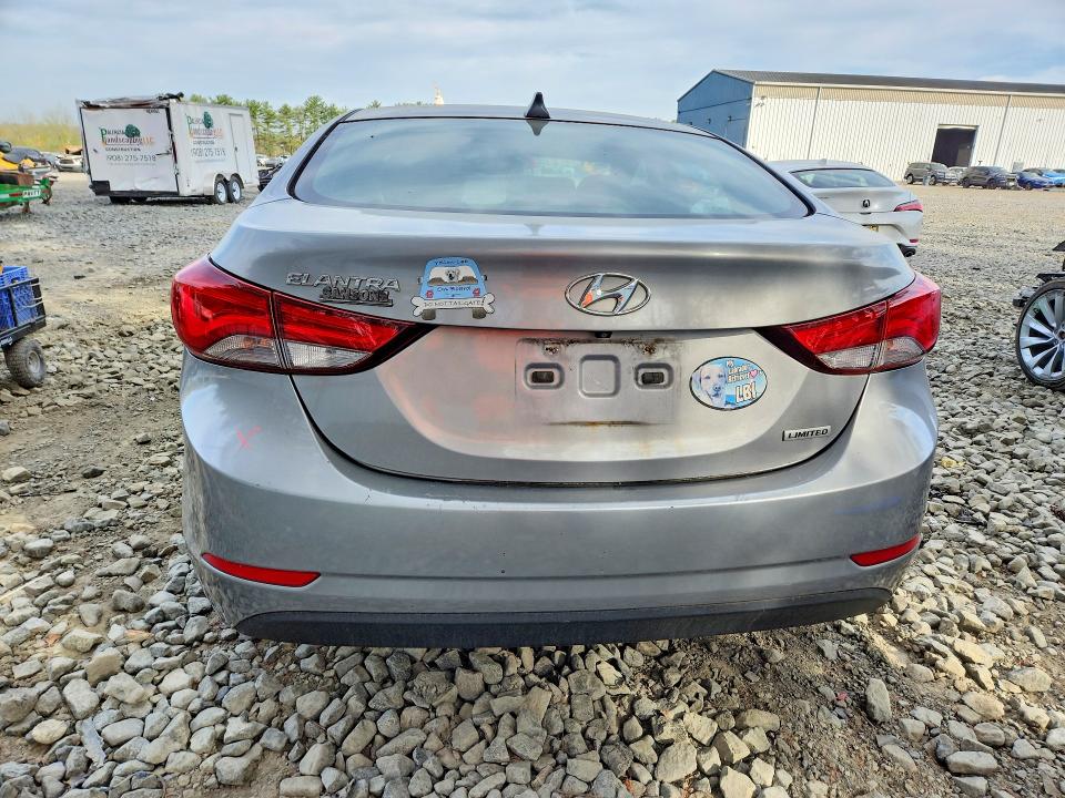 49904146 :رقم المزاد ، KMHDH4AE7FU326368 vin ، 2015 Hyundai Elantra مزاد بيع