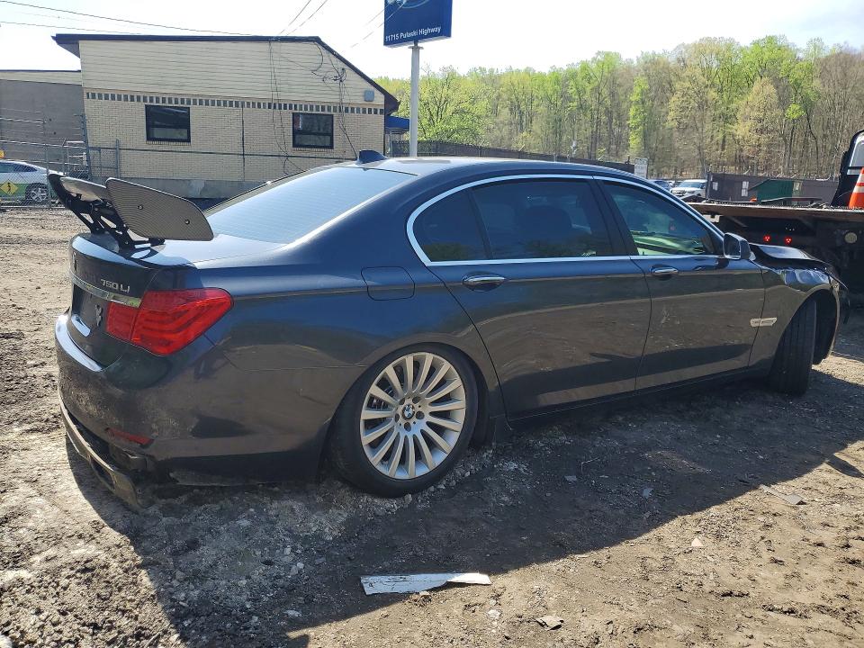 2012 Bmw 750 მანქანა იყიდება აუქციონზე, vin: WBAKC8C53CC435360, აუქციონის ნომერი: 48084026