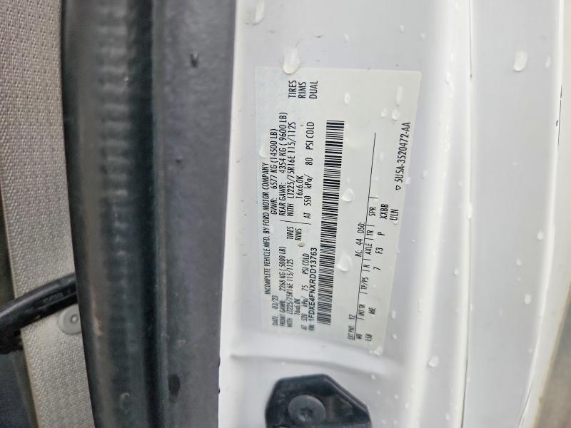 49791336 :رقم المزاد ، 1FDXE4FNXRDD13763 vin ، 2024 Ford Econoline مزاد بيع