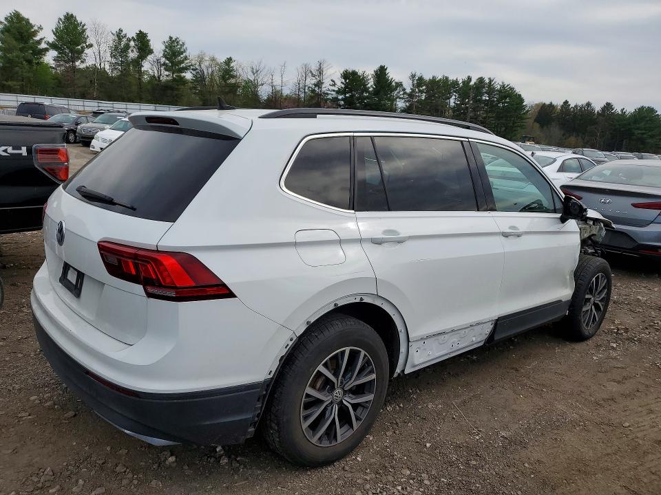 2019 Volkswagen Tiguan მანქანა იყიდება აუქციონზე, vin: 3VV2B7AXXKM136306, აუქციონის ნომერი: 49784216