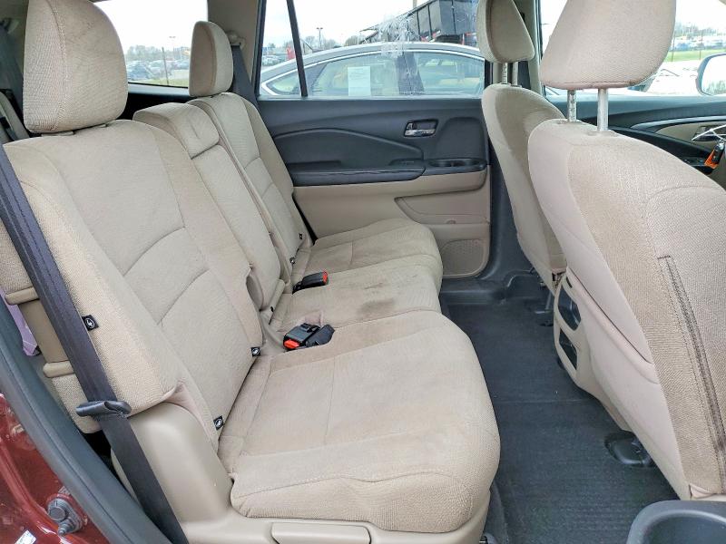 2016 Honda Pilot მანქანა იყიდება აუქციონზე, vin: 5FNYF6H10GB086214, აუქციონის ნომერი: 48764066