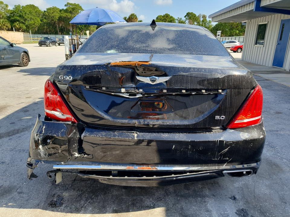 51414576 :رقم المزاد ، KMHG54JH3JU037125 vin ، 2018 Genesis G90 مزاد بيع