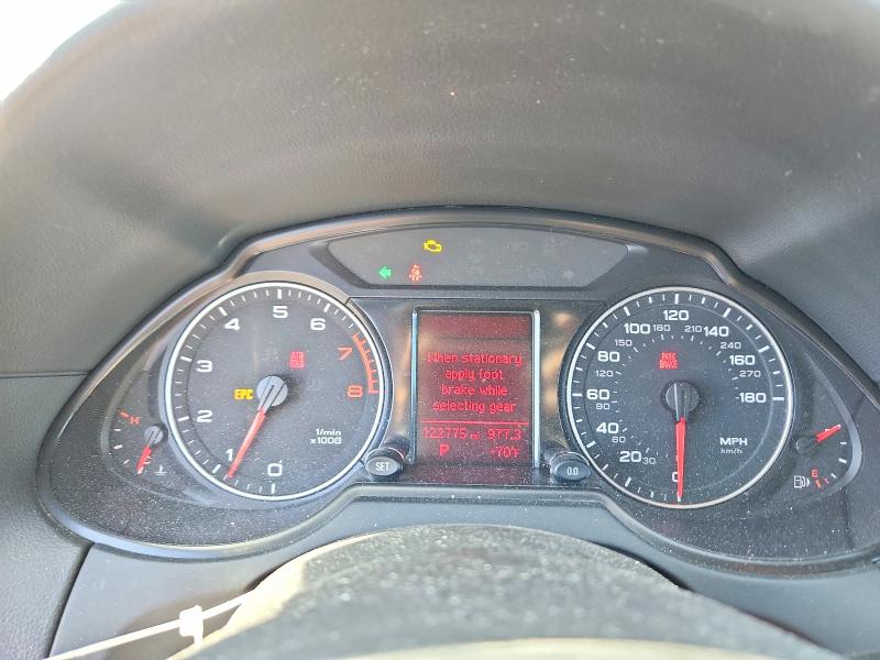 2011 Audi Q5 მანქანა იყიდება აუქციონზე, vin: WA1CFAFP4BA097779, აუქციონის ნომერი: 50224576