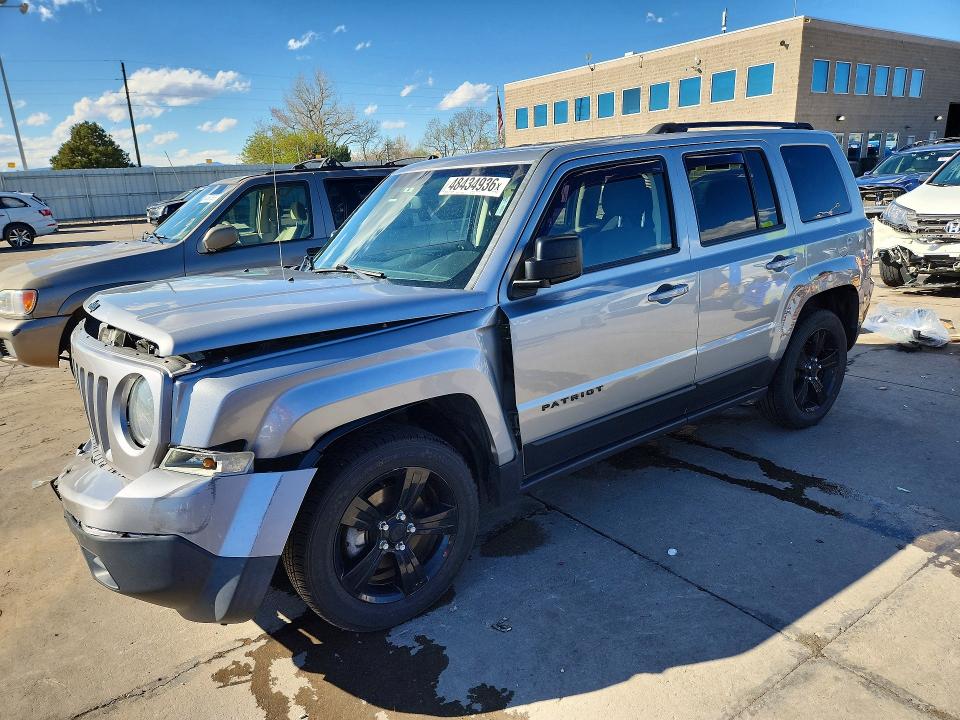 2015 Jeep Patriot მანქანა იყიდება აუქციონზე, vin: 1C4NJPBA8FD296565, აუქციონის ნომერი: 48434936