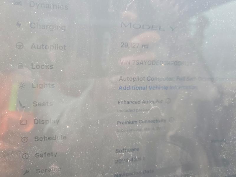 2024 Tesla Model Y მანქანა იყიდება აუქციონზე, vin: 7SAYGDED3RF006121, აუქციონის ნომერი: 50196486