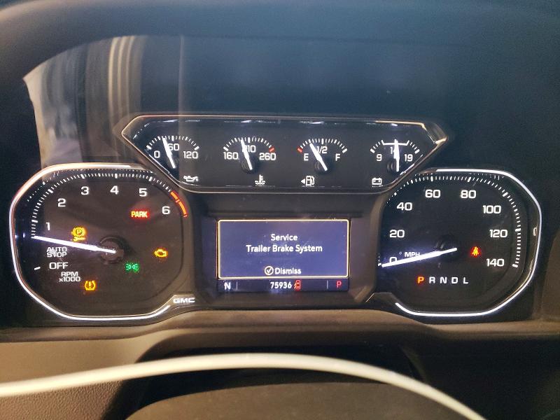 2020 Gmc Sierra მანქანა იყიდება აუქციონზე, vin: 3GTP8BED9LG219327, აუქციონის ნომერი: 48007966