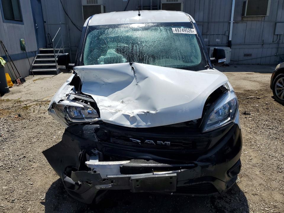 49749526 :رقم المزاد ، ZFBHRFAB2M6V75900 vin ، 2021 Ram Promaster City مزاد بيع