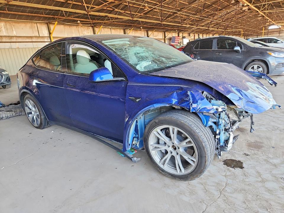 Продажа на аукционе авто 2021 Tesla Model Y, vin: 5YJYGDEE4MF076001, номер лота: 48875346