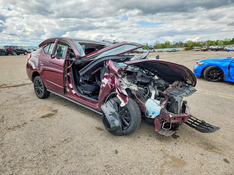 2020 Mitsubishi Mirage მანქანა იყიდება აუქციონზე, vin: ML32F4FJ0LHF04722, აუქციონის ნომერი: 51813716