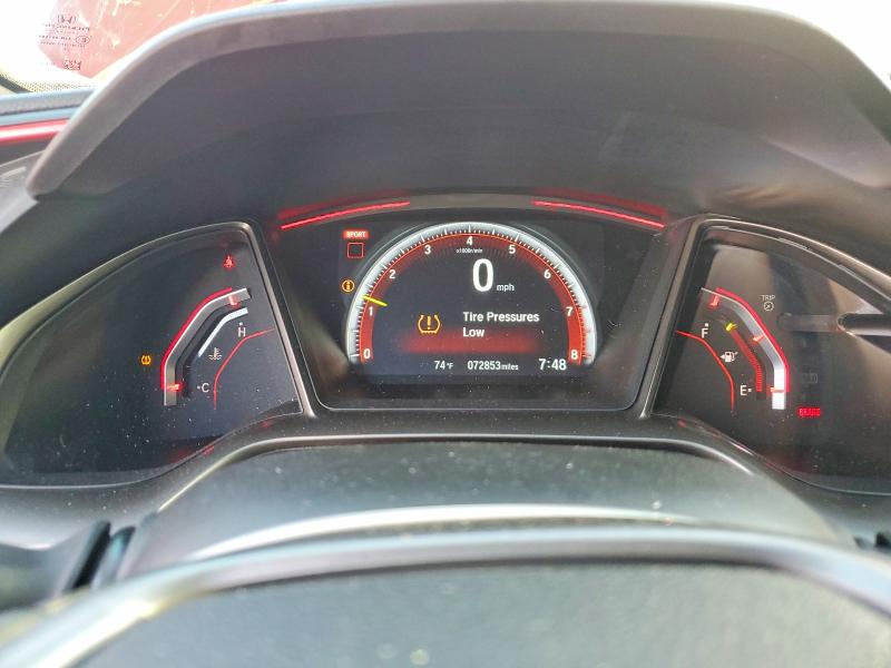 48802166 :رقم المزاد ، SHHFK8G78JU202494 vin ، 2018 Honda Civic مزاد بيع