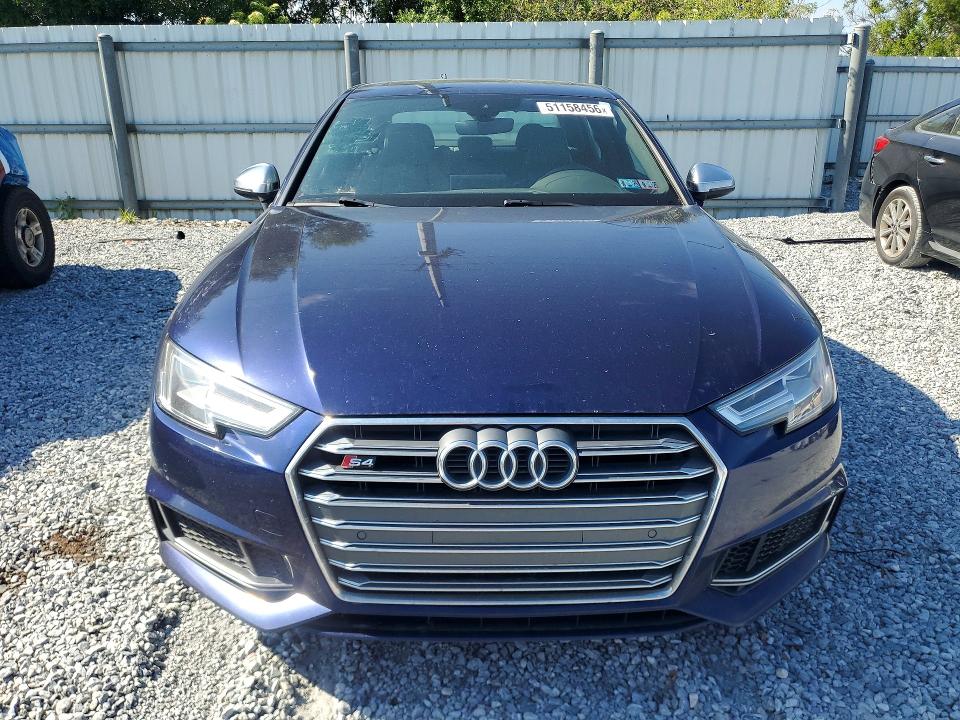 Продажа на аукционе авто 2018 Audi S4, vin: WAUB4AF40JA161115, номер лота: 51158456