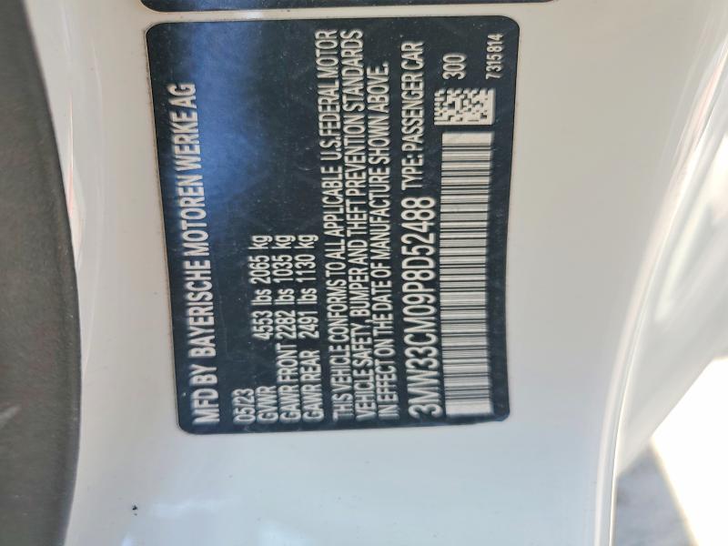Продажа на аукционе авто 2023 Bmw 230xi, vin: 3MW33CM09P8D52488, номер лота: 50119616