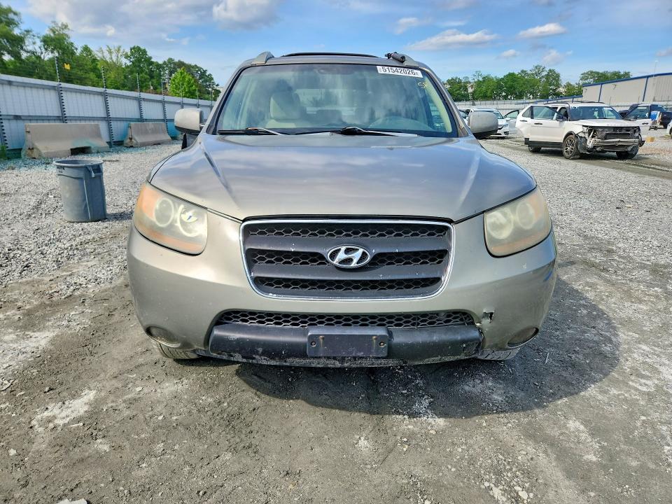 51542026 :رقم المزاد ، 5NMSG13D87H080649 vin ، 2007 Hyundai Santa Fe مزاد بيع