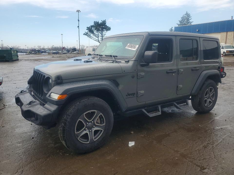 49366956 :رقم المزاد ، 1C4HJXDG6PW619130 vin ، 2023 Jeep Wrangler مزاد بيع
