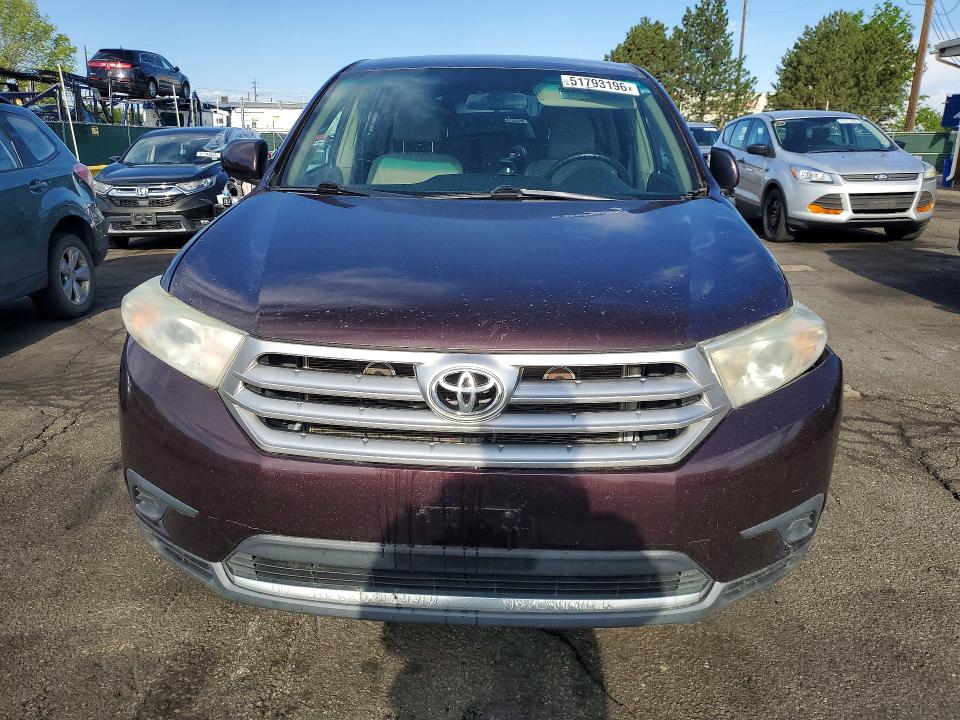 Aukcja sprzedaży 2013 Toyota Highlander, vin: 5TDBK3EH4DS177687, numer aukcji: 51793196