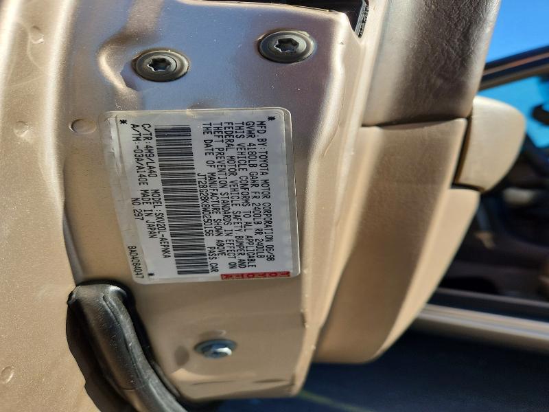 52019346 :رقم المزاد ، JT2BG28K8W0250156 vin ، 1998 Toyota Camry مزاد بيع