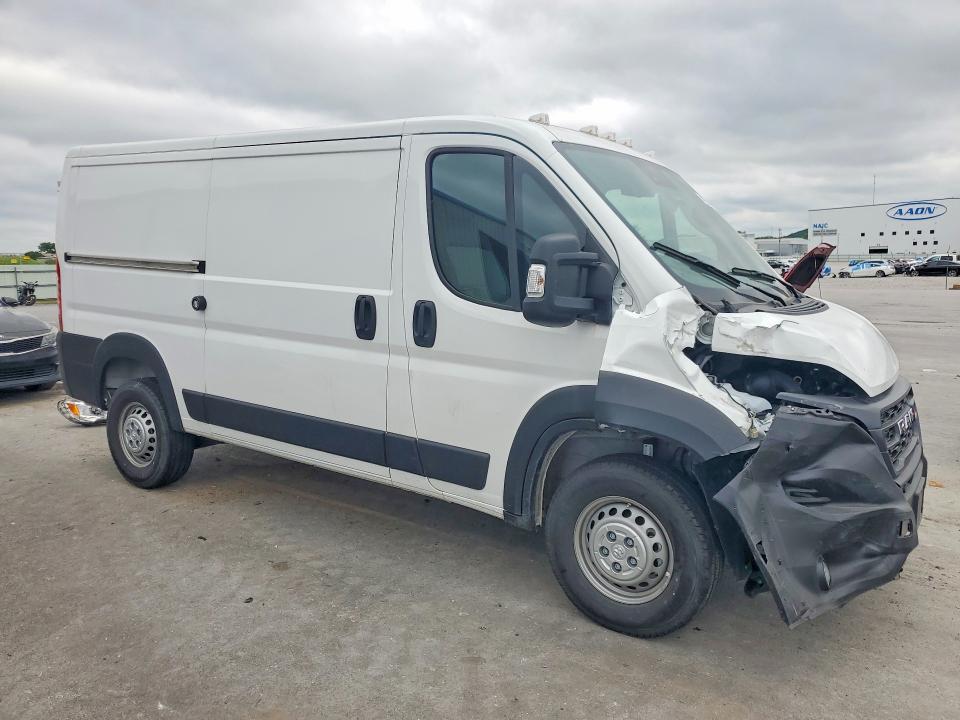 49236076 :رقم المزاد ، 3C6LRVAG1RE148391 vin ، 2024 Ram Promaster 1500 مزاد بيع