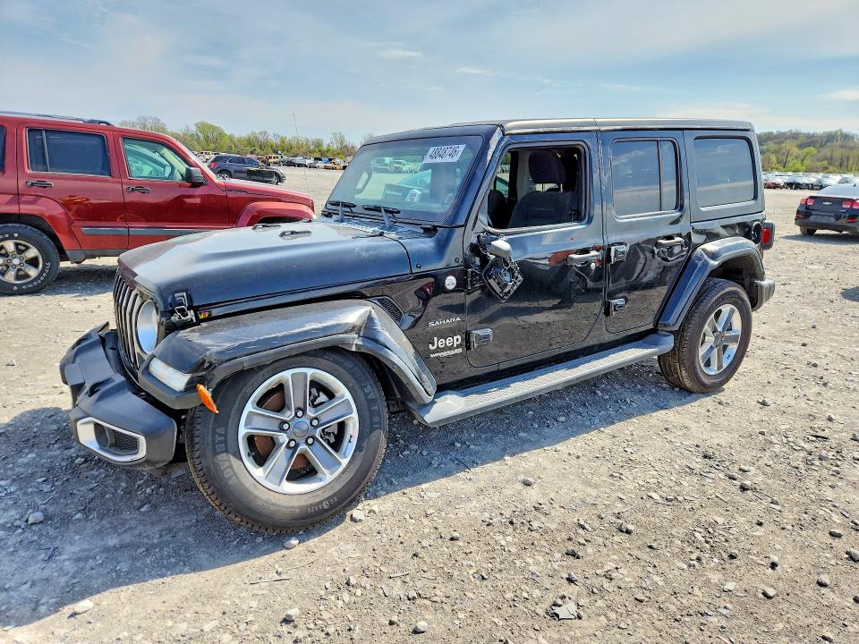 Продажа на аукционе авто 2021 Jeep Wrangler Unlimited, vin: 1C4HJXEN3MW625945, номер лота: 48848746