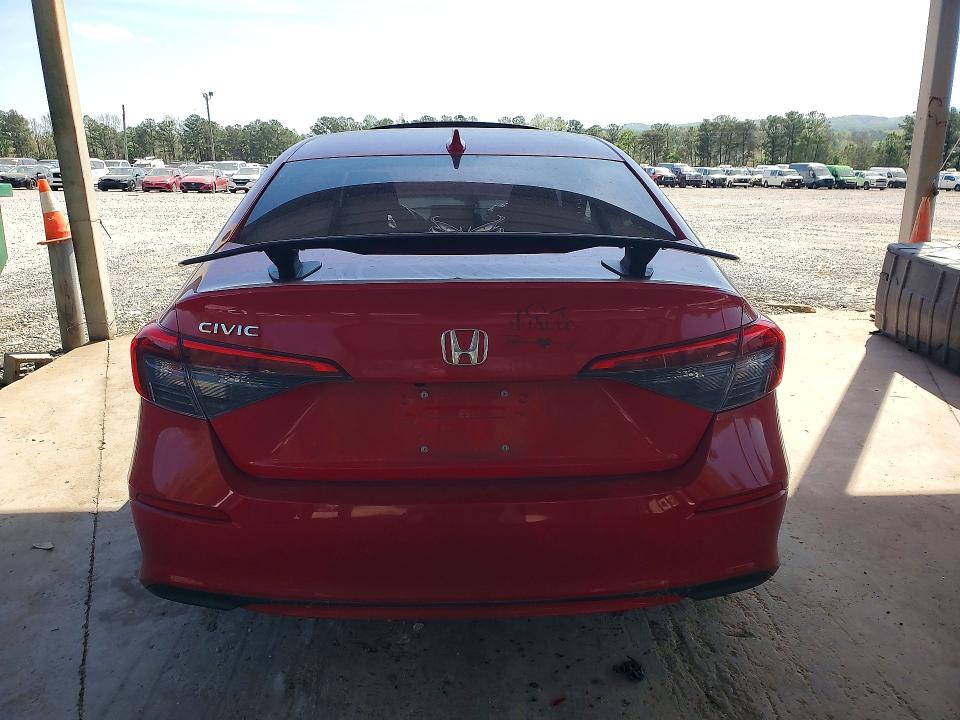 2022 Honda Civic მანქანა იყიდება აუქციონზე, vin: 2HGFE1F74NH317936, აუქციონის ნომერი: 48436896