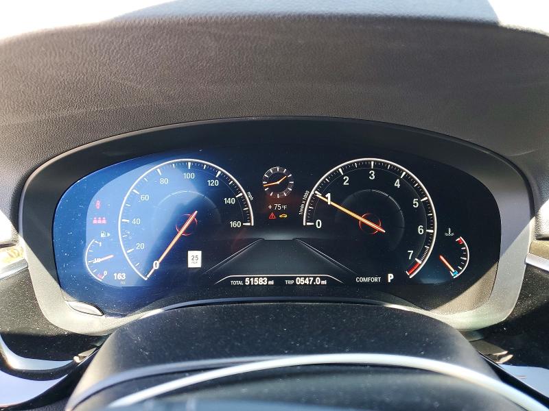 2019 Bmw 540 მანქანა იყიდება აუქციონზე, vin: WBAJE5C56KWW06393, აუქციონის ნომერი: 49431436