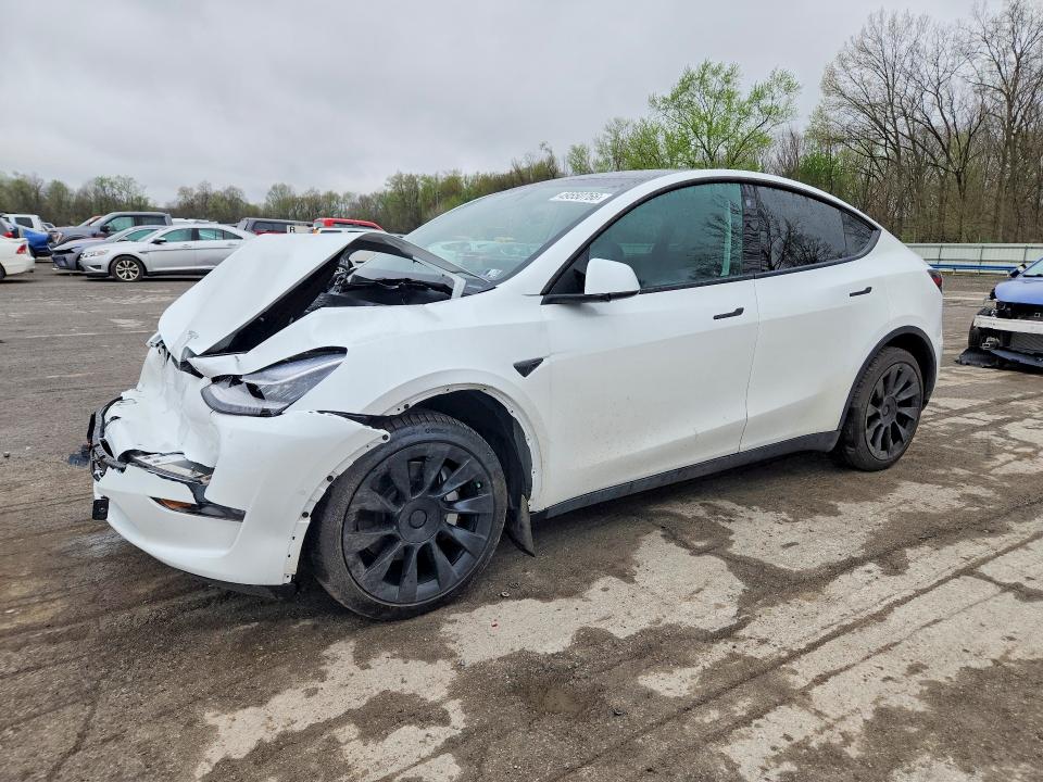 Продажа на аукционе авто 2022 Tesla Model Y, vin: 7SAYGDEE4NA018505, номер лота: 49550766