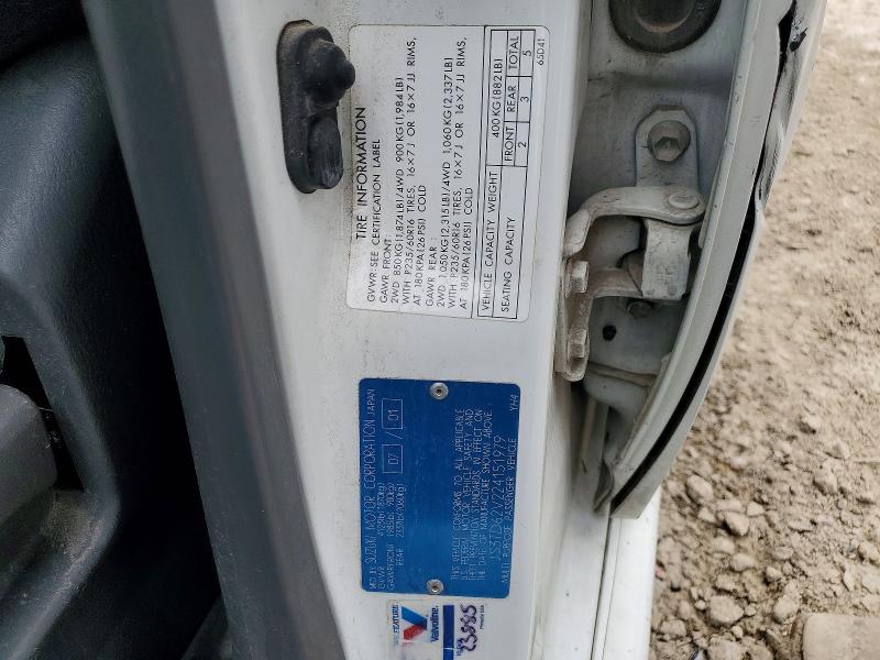 51432666 :رقم المزاد ، JS3TD62V224151979 vin ، 2002 Suzuki Grand Vitara مزاد بيع