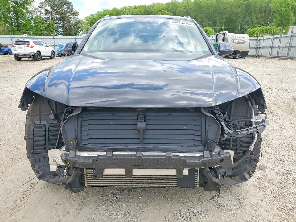 2019 Audi Q5 მანქანა იყიდება აუქციონზე, vin: WA1BNAFY5K2109276, აუქციონის ნომერი: 49429016