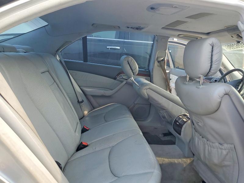Aukcja sprzedaży 2001 Mercedes-benz S, vin: WDBNG73JX1A211439, numer aukcji: 51262996