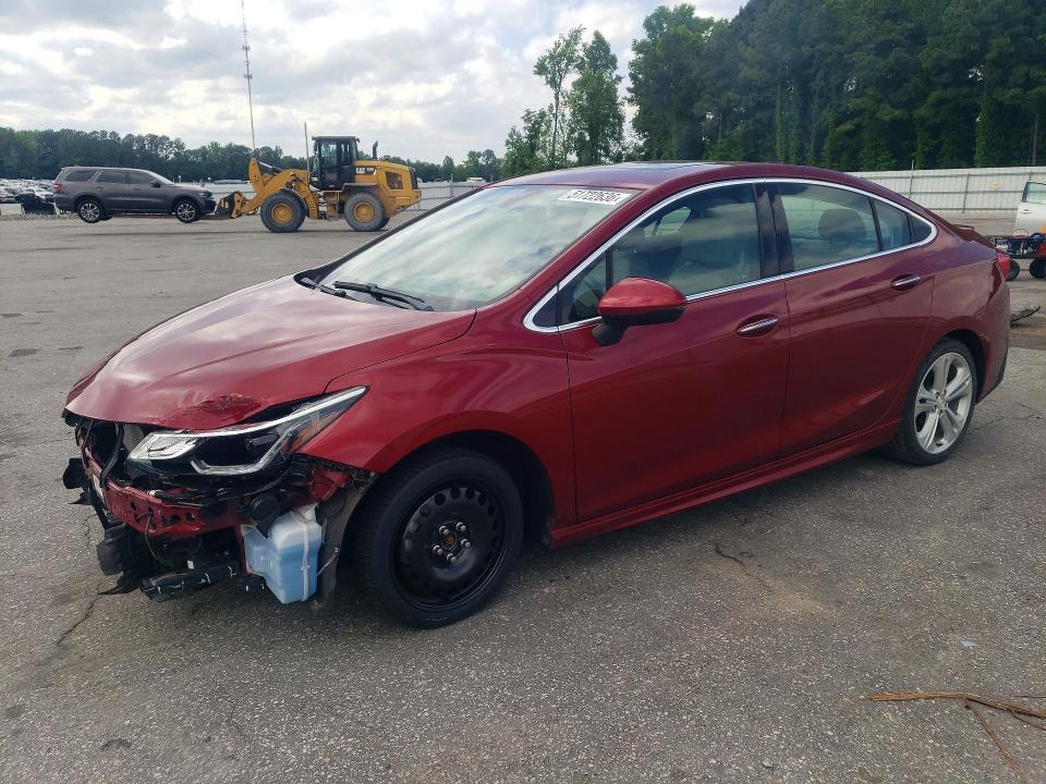 2018 Chevrolet Cruze მანქანა იყიდება აუქციონზე, vin: 1G1BF5SM1J7154058, აუქციონის ნომერი: 51722636