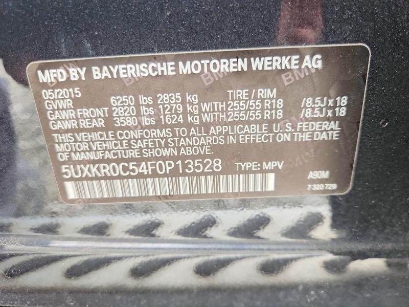 Aukcja sprzedaży 2015 Bmw X5, vin: 5UXKR0C54F0P13528, numer aukcji: 51502876