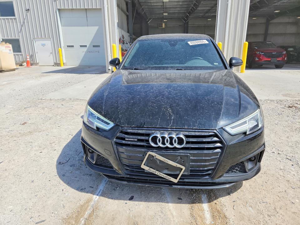 2019 Audi A4 მანქანა იყიდება აუქციონზე, vin: WAUENAF41KN007100, აუქციონის ნომერი: 49288906