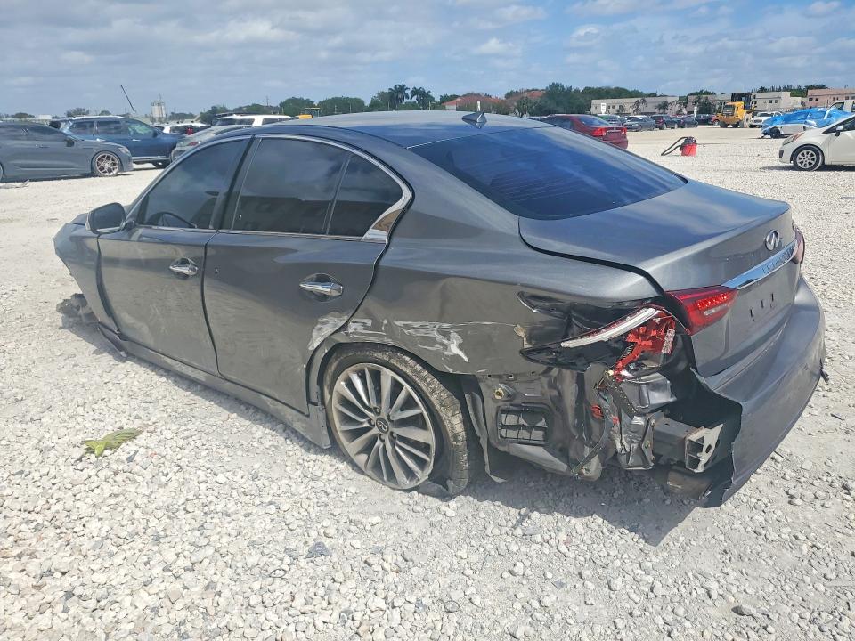 50554836 :رقم المزاد ، JN1BV7AR1EM695334 vin ، 2014 Infiniti Q50 مزاد بيع