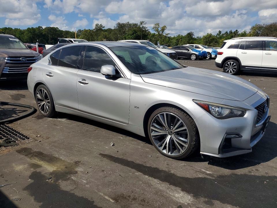 2019 Infiniti Q50 მანქანა იყიდება აუქციონზე, vin: JN1EV7AR4KM591719, აუქციონის ნომერი: 48521966