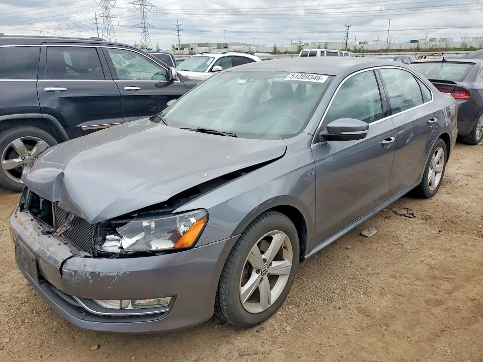 Auction sale of the 2015 Volkswagen Passat, vin: 1VWAT7A32FC112493, lot number: 51209346